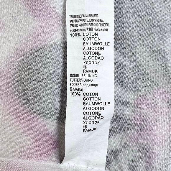 Catimini Baby Girl Dress Bloomer Set 18M Pink Chevron Floral 100% Cotton France - Picture 11 of 11